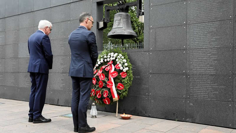 German Foreign Minister Heiko Maas and his Polish counterpart Jacek Czaputowicz