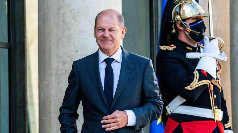 German Chancellor Olaf Scholz