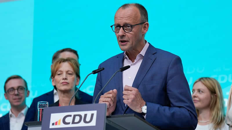 德国基民盟（CDU）领导人弗里德里希·梅尔茨