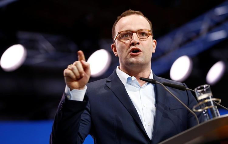 德国联邦卫生部长斯潘（Jens Spahn）